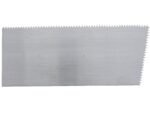 Marshalltown QLT Gezahnte und einseitig gekürzte Kelle, Flaches V - 3x3x1,5 mm, Soft Grip Griff, Stahl, Maße: 279x114 mm – Bild 4