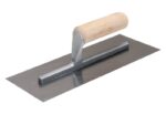 Marshalltown QLT Gezahnte Kelle, Eckig 1,5x1,5x1,5 mm, Holzgriff, Stahl, Maße: 279x114 mm
