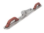 Marshalltown Bodenglätter "T-Form", abgerundete Enden, 2 Durasoft Griffe & Gewinde-Kippgelenk, Magnesium, Maße: 914x79 mm – Bild 2