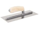 Marshalltown QLT Gezahnte Kelle, V - 6x4,5 mm, Holzgriff, Stahl, Maße: 279x114 mm – Bild 2