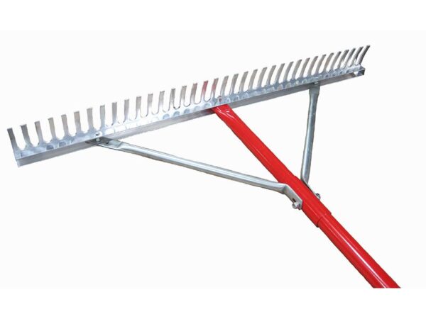 Marshalltown Landschaftsrechen, Aluminiumstiel 1829 mm, Magnesiumkopf, Breite: 1219 mm