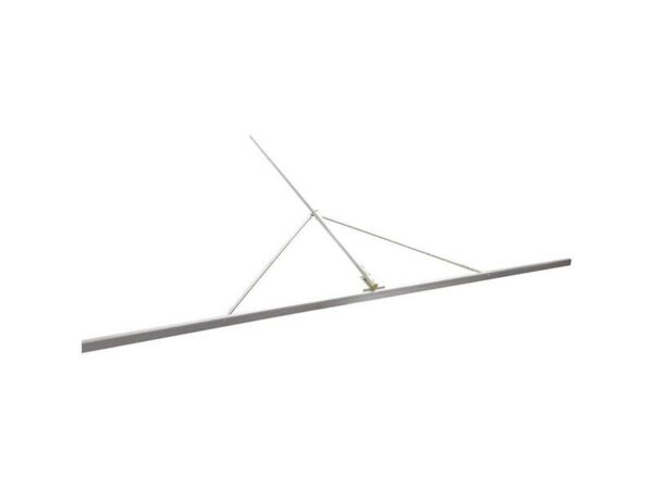 Marshalltown Betonbodenlatten Set, 3700 mm Stiel, Aluminium, Länge: 3700 mm