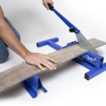 Marshalltown Bodenbelagschneider für Laminat und Vinyl bis 213 mm, blau