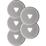 Bullet by Marshalltown Vinyl Schneider Ersatzklingen, 5 Stück/Pack, Stahl