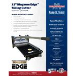 Bullet by Marshalltown Bodenbelagschneider Magnum Siding Cutter, Schnittlänge: 330 mm