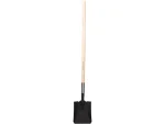 Marshalltown Schaufel aus gehärtetem 14 Gauge Stahl, eckig, langer Holzstiel 1219 mm – Bild 3