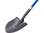 Marshalltown Schaufel aus gehärtetem 14 Gauge Stahl, abgerundet, Fiberglasstiel 1219 mm – Bild 2