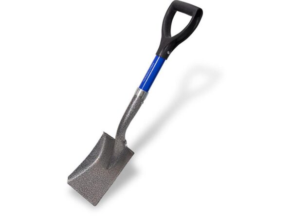 Marshalltown Proscape Mini-Schaufel, Stahl, eckig, D-Griff, Fiberglas Stiel, Länge: 660 mm