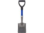 Marshalltown Proscape Mini-Schaufel, Stahl, eckig, D-Griff, Fiberglas Stiel, Länge: 660 mm – Bild 4