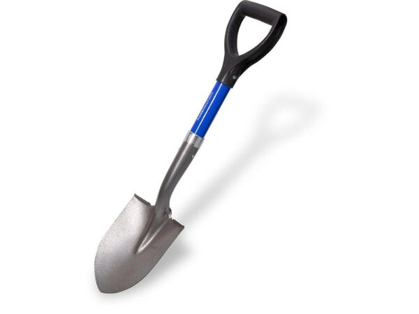 Marshalltown Proscape Mini-Schaufel, Stahl, abgerundet, D-Griff, Fiberglas Stiel, Länge: 660 mm