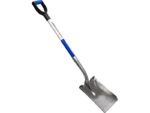 Marshalltown Proscape Edelstahl Schaufel, eckig, D-Griff, Holzstiel 762 mm – Bild 4