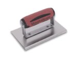 Marshalltown Kantenkelle, gerade Enden, Durasoft Griff, R 13mm, L 16mm, Carbonstahl, Maße: 152x102 mm