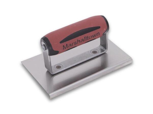 Marshalltown Kantenkelle, gerade Enden, Durasoft Griff, R 13mm, L 16mm, Carbonstahl, Maße: 152x102 mm