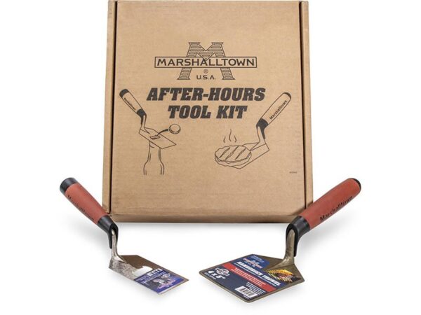Marshalltown "After-Work" Werkzeug Set, Hamburgerkelle und Randkelle mit Flaschenöffner, Durasoft Griff
